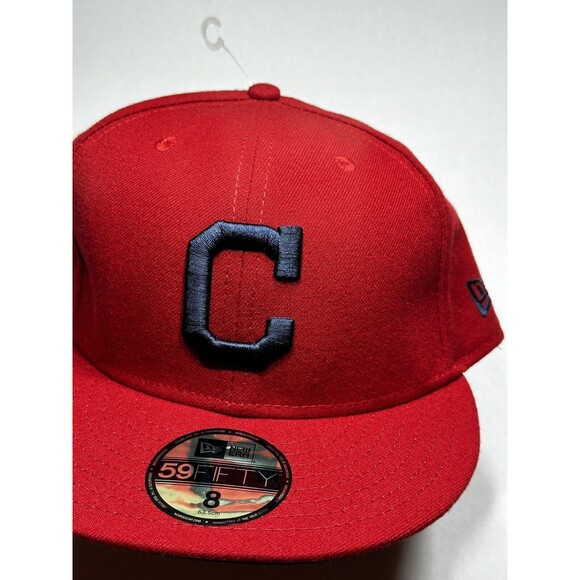 Cleveland Indians Hat New Era Guardians MLB Authentic 59Fifty 2017 70360929 NWT - Picture 1 of 7